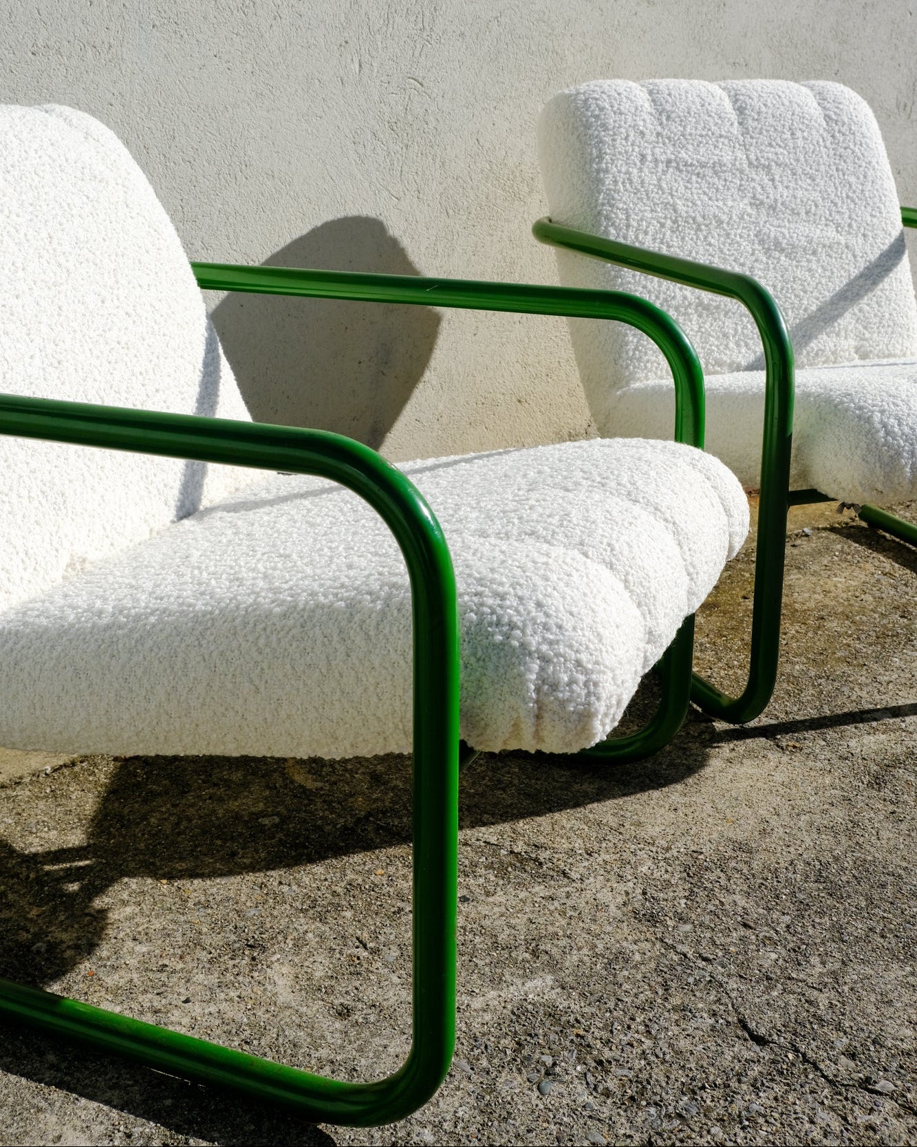 Coppia di poltrone vintage
