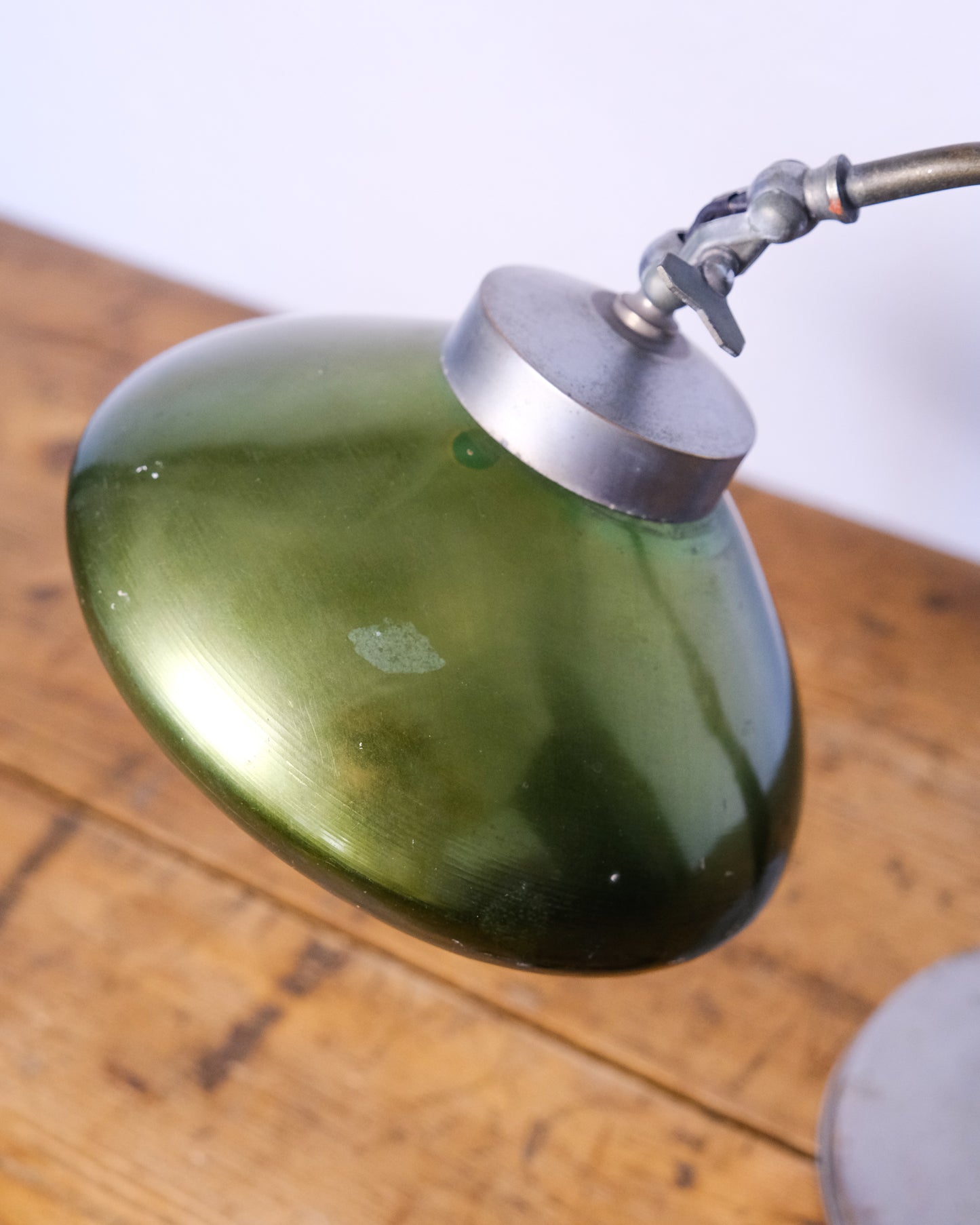 Lampada ministeriale “collo d’oca”  - manico nero