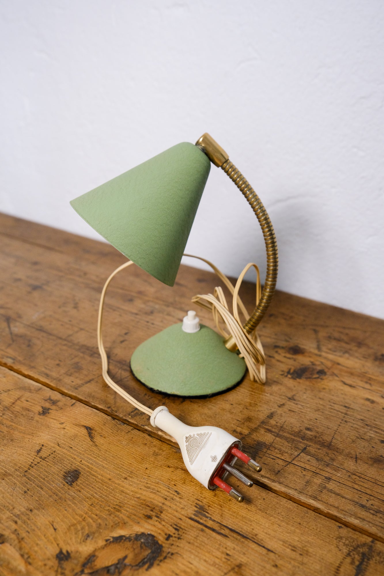 Lampada da tavolo verde