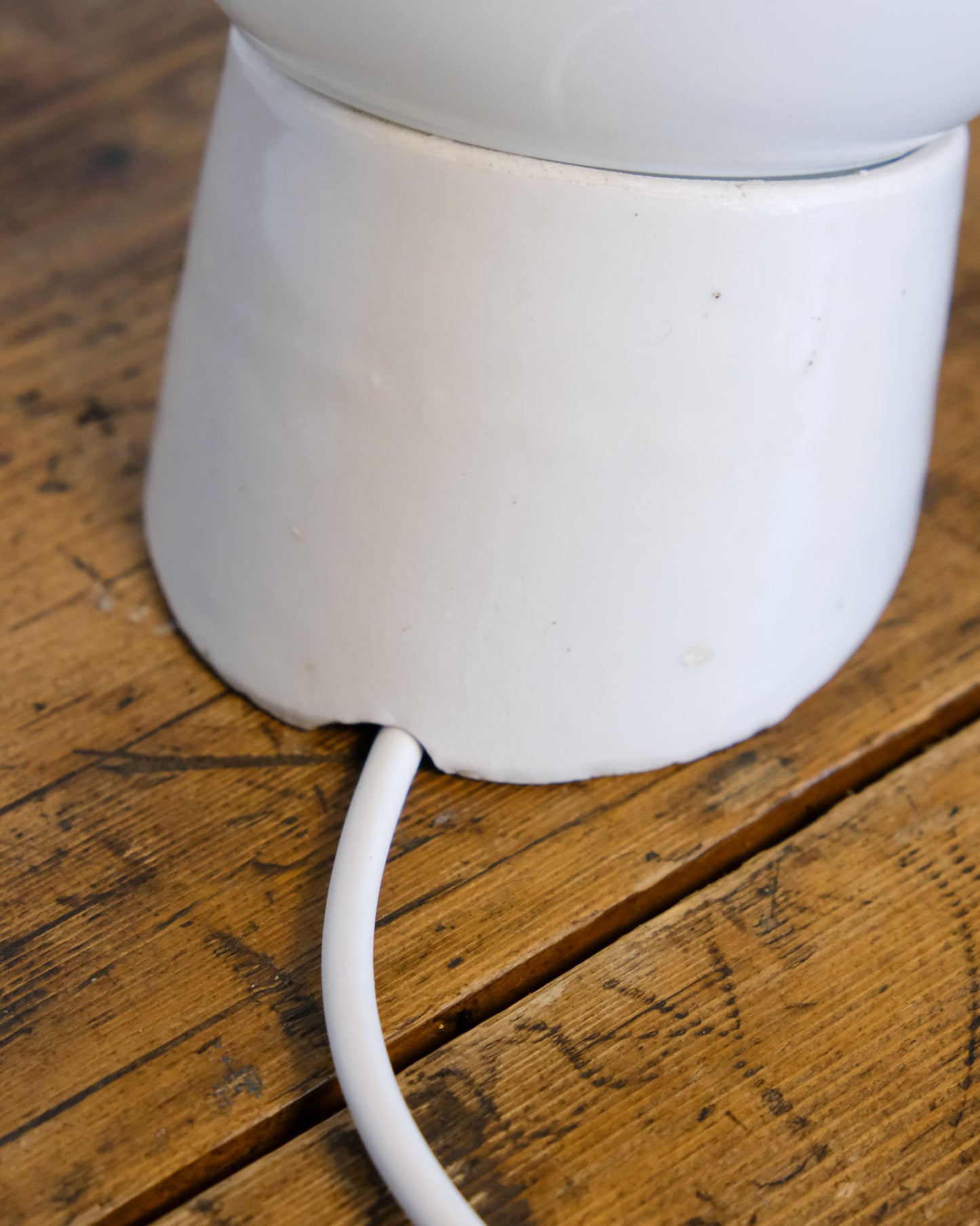 Lampada a sfera vetro e ceramica