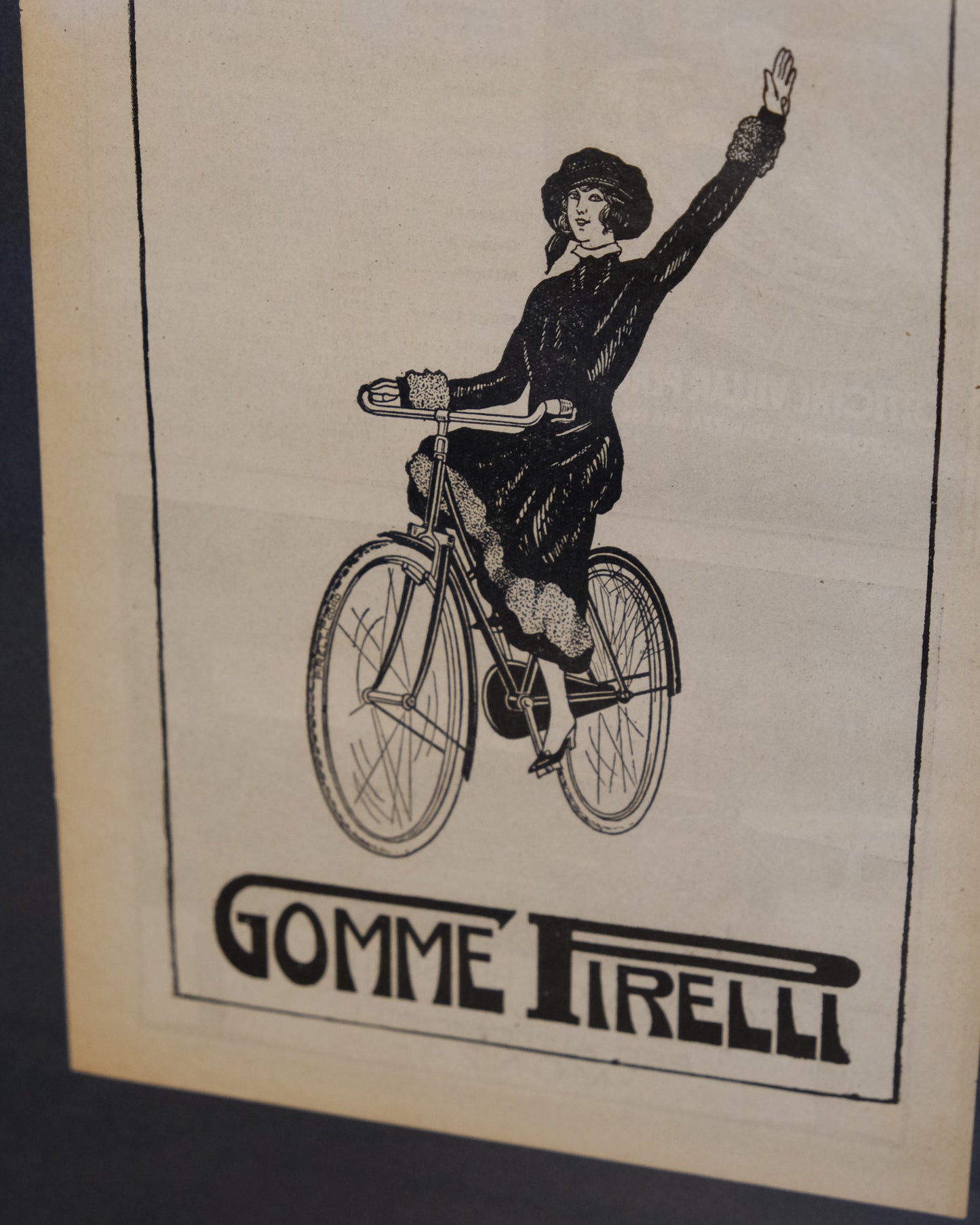 Pubblicità d'epoca - Gomme Pirelli