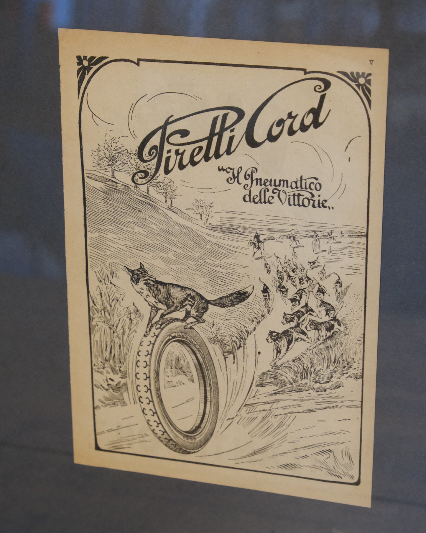 Pubblicità d’epoca "Pirelli Cord”