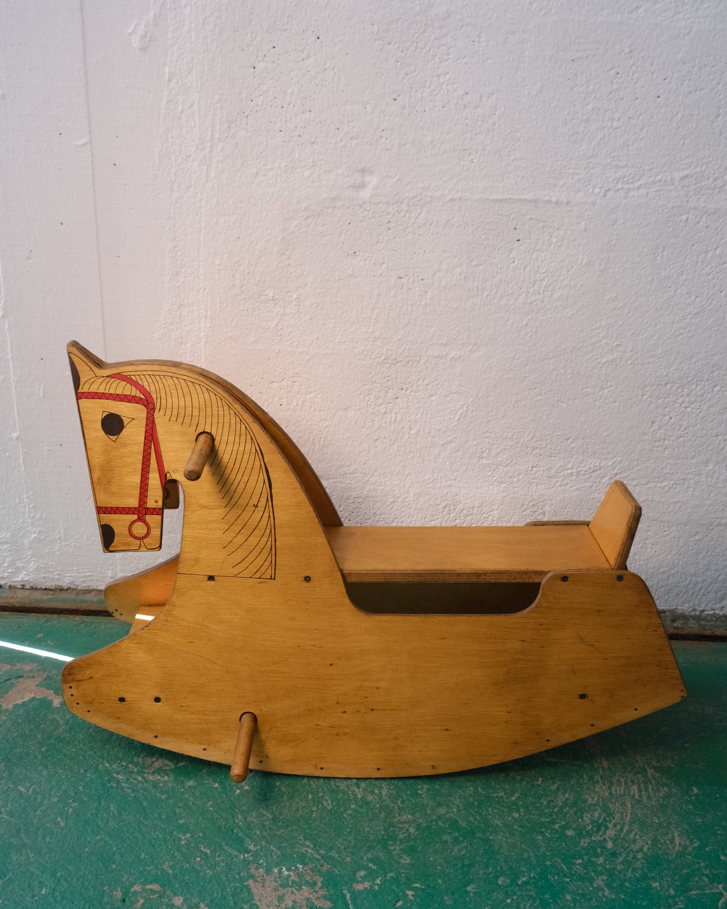 Cavallo a dondolo Crolegno