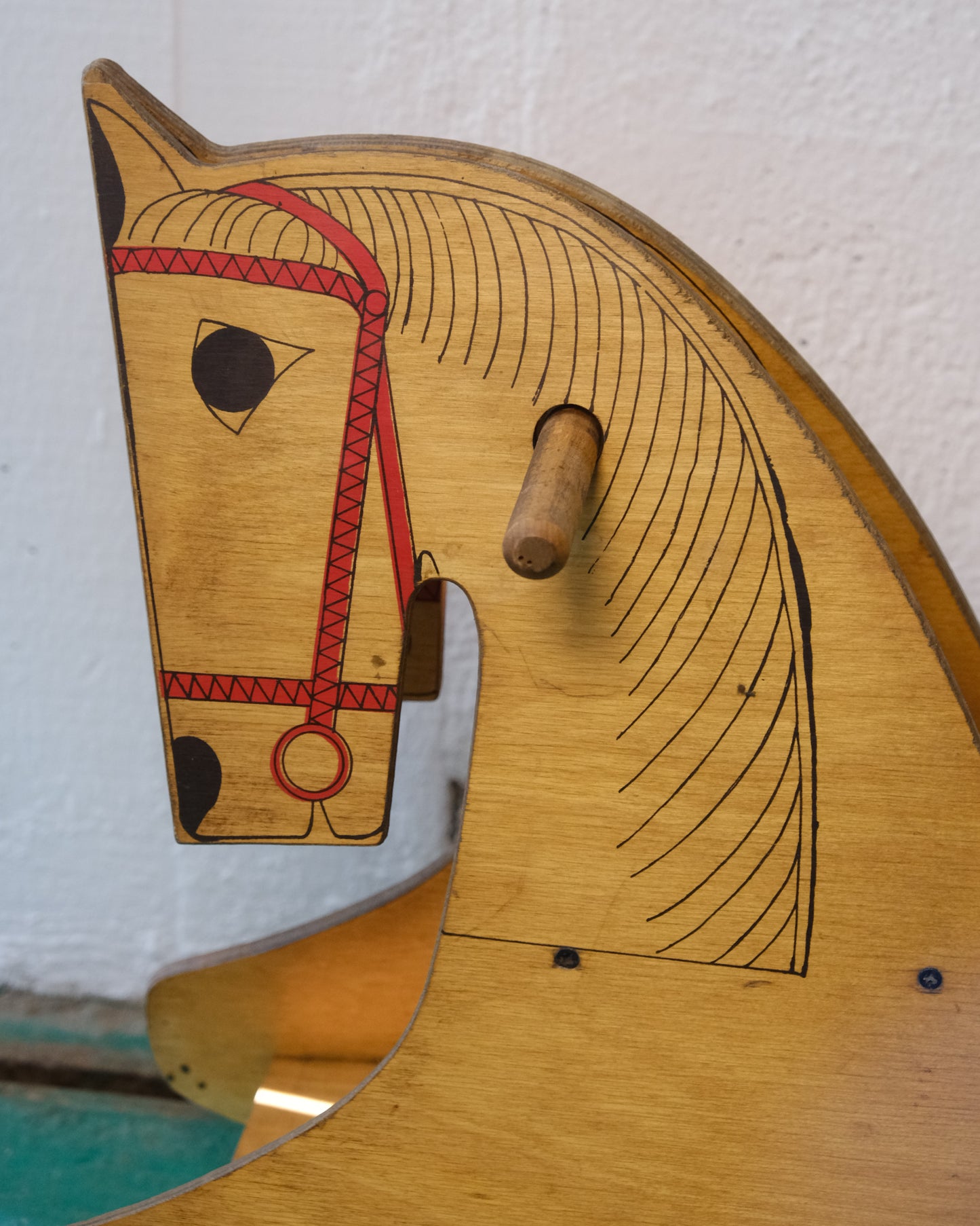 Cavallo a dondolo Crolegno