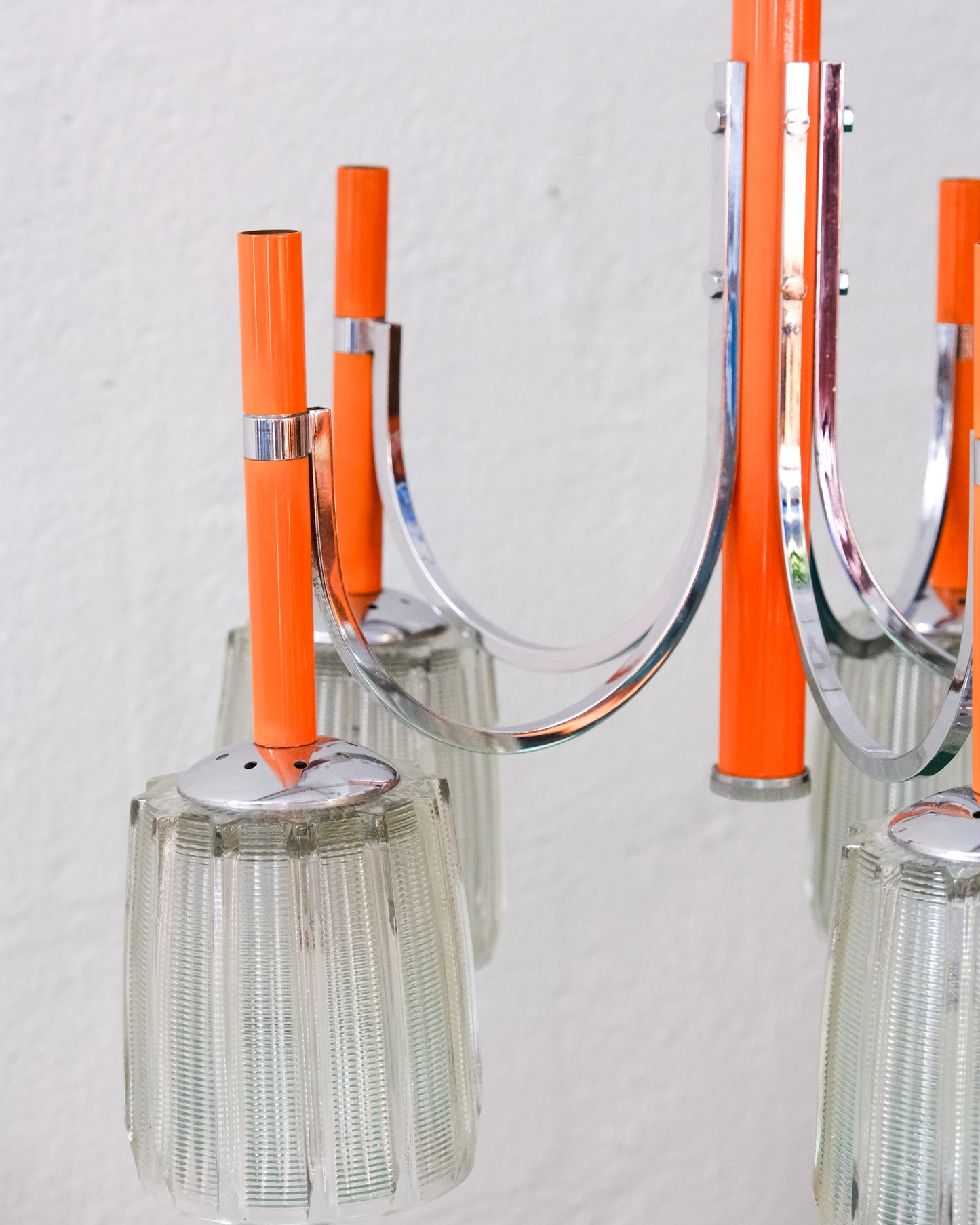 Lampadario arancio