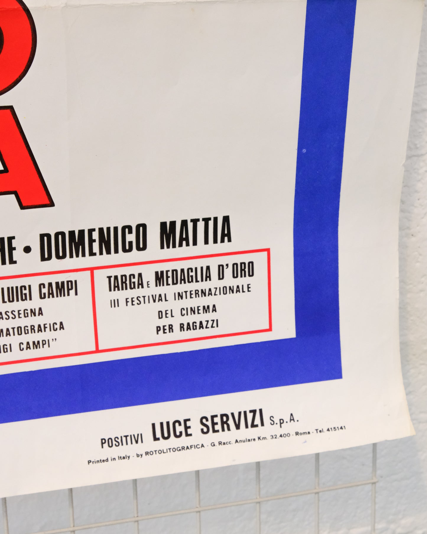 manifesto cinema vintage originale