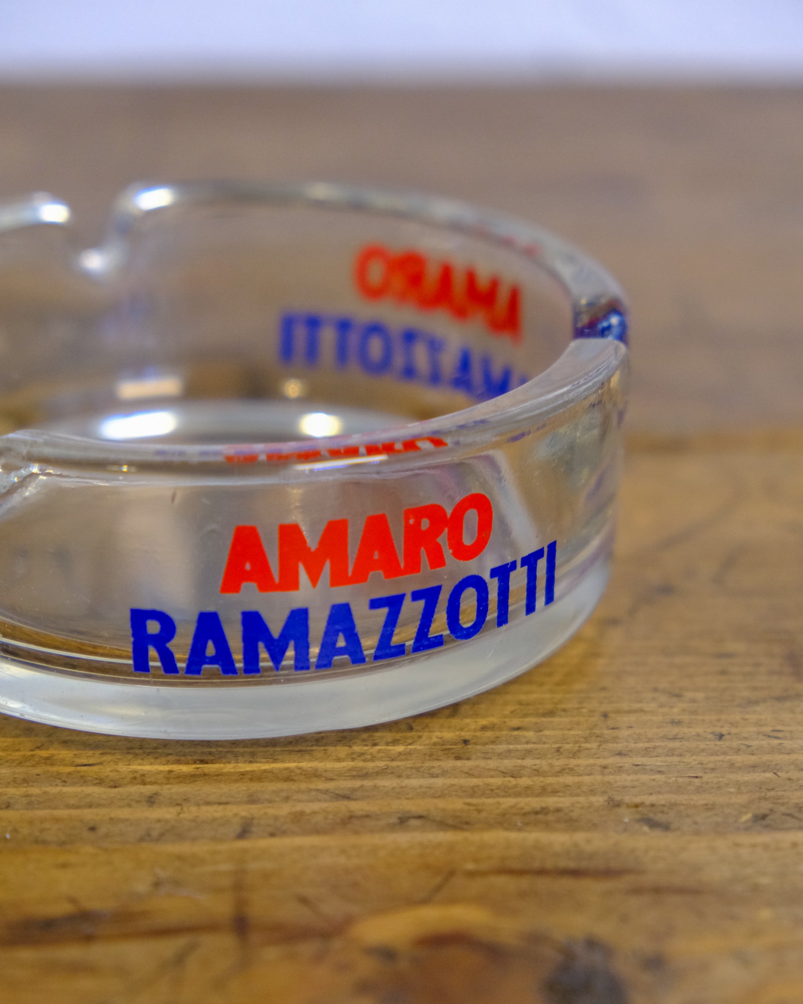 posacenere amaro ramazzotti vintage