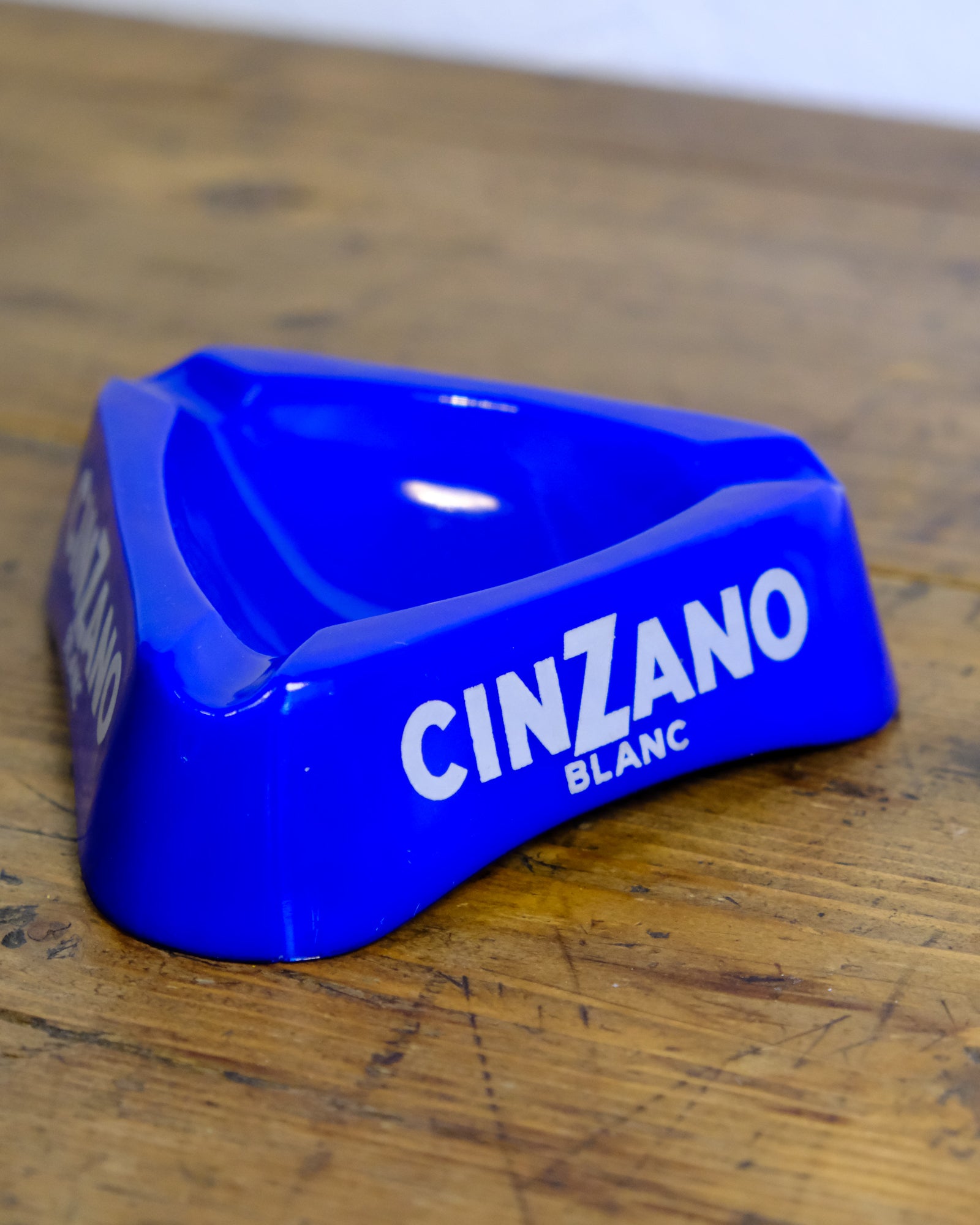 posacenere vintage cinzano blanc