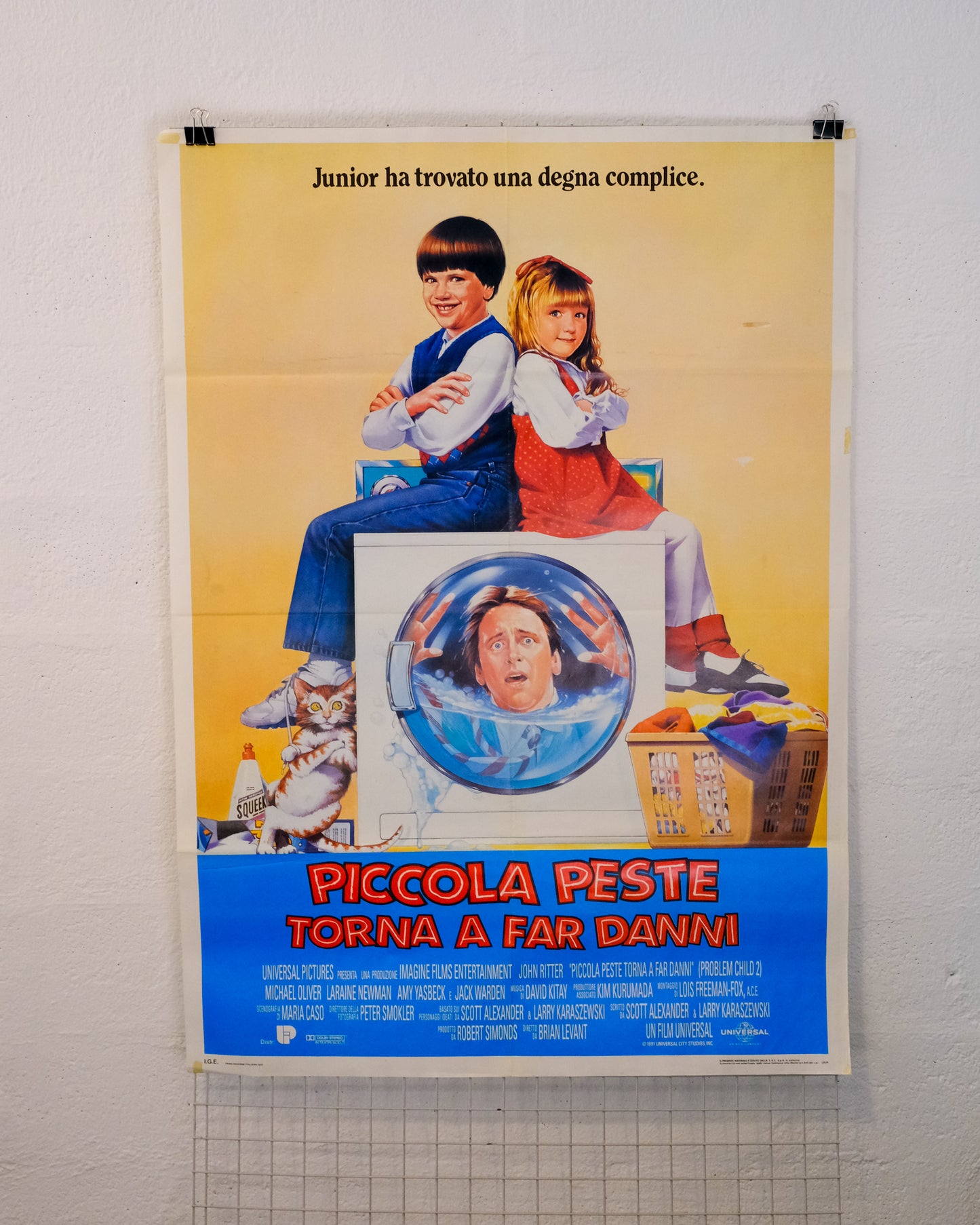 poster vintage piccola peste